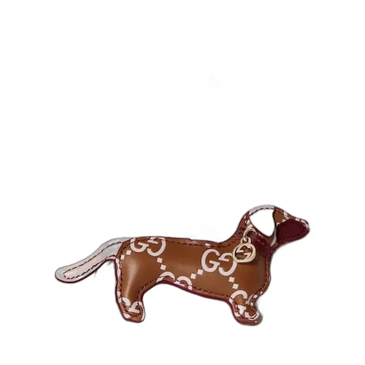 Dog-Shaped Bag Charm