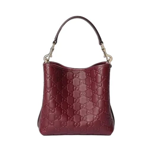 Gg Emblem Small Bucket Bag