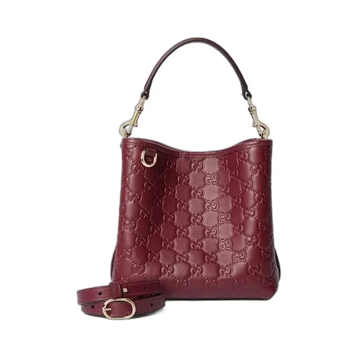 Gg Emblem Small Bucket Bag