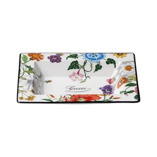 Gucci Flora Print Small Trinket Tray