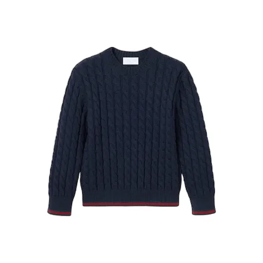 Children's Wool Sweater With Web