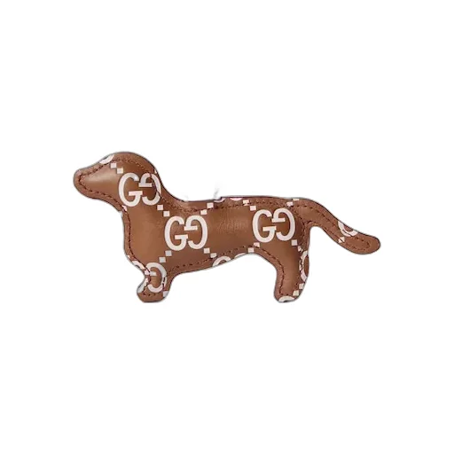 Dog-Shaped Bag Charm