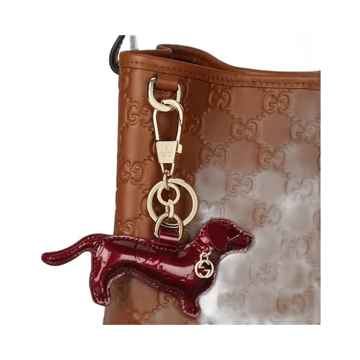 Dog-Shaped Bag Charm