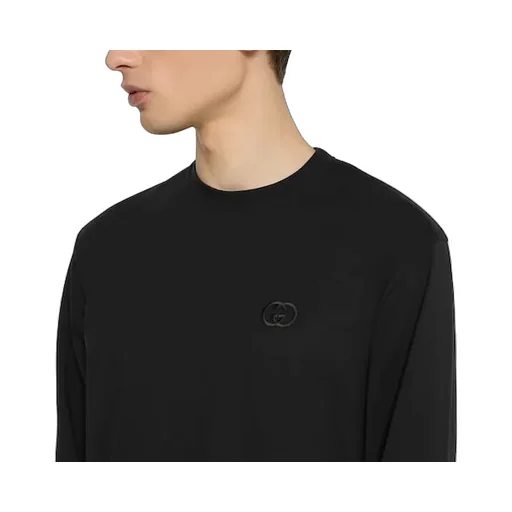 Long-Sleeve Cotton Jersey T-Shirt