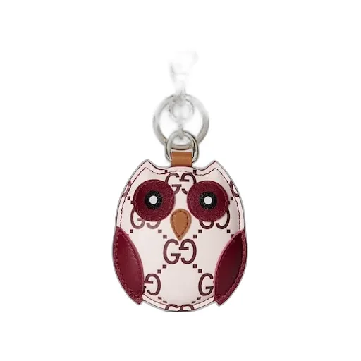 Owl-Shaped Bag Charm