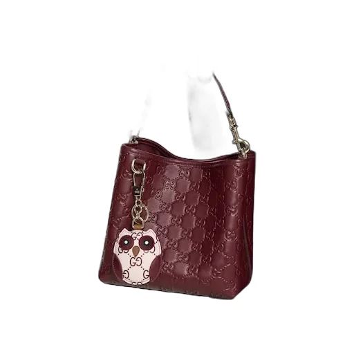 Owl-Shaped Bag Charm