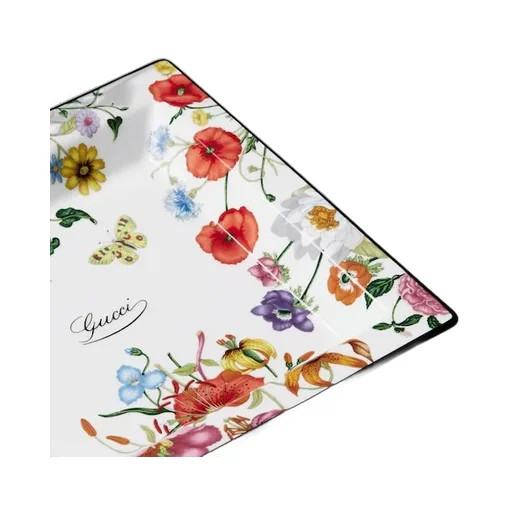 Gucci Flora Print Large Trinket Tray