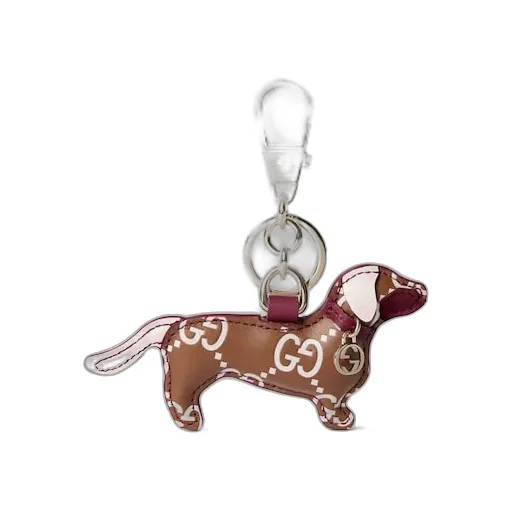 Dog-Shaped Bag Charm