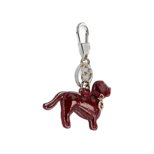 Dog-Shaped Bag Charm