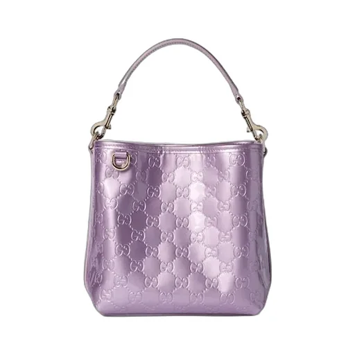 Gg Emblem Small Bucket Bag