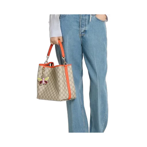 Gg Emblem Medium Bucket Bag