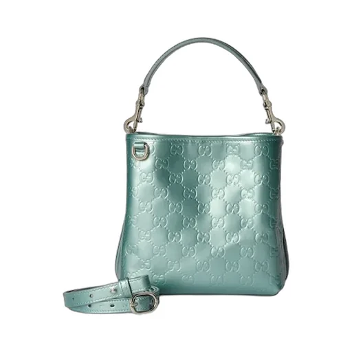 Gg Emblem Small Bucket Bag