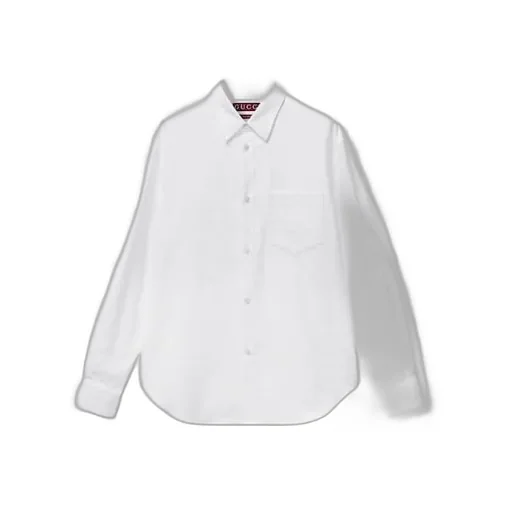 Gg Oxford Cotton Shirt