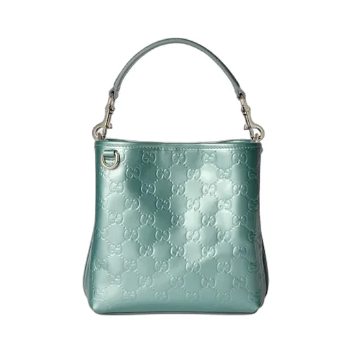 Gg Emblem Small Bucket Bag