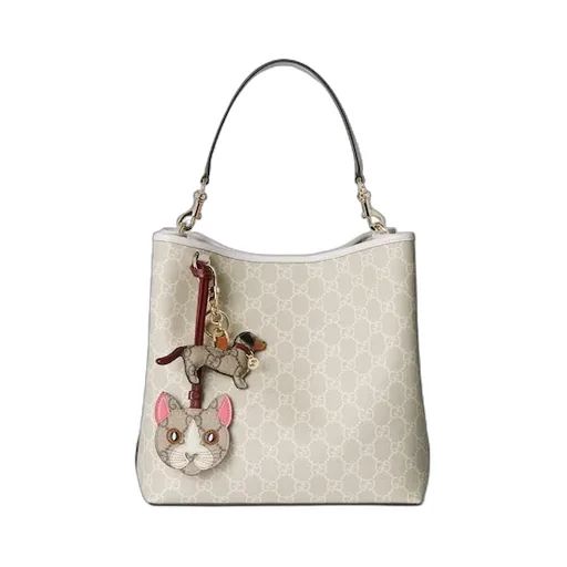 Gg Emblem Medium Bucket Bag