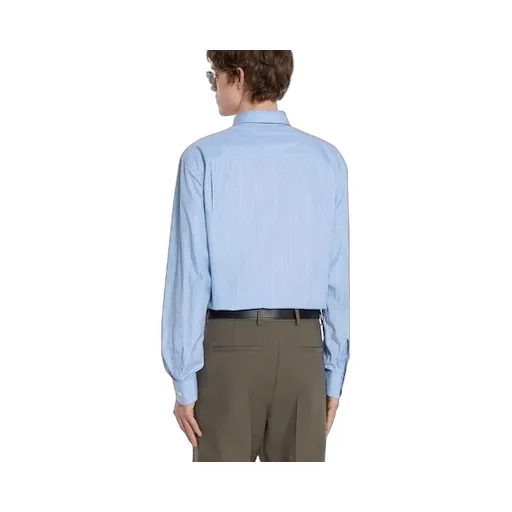 Cotton Poplin Shirt With Logo