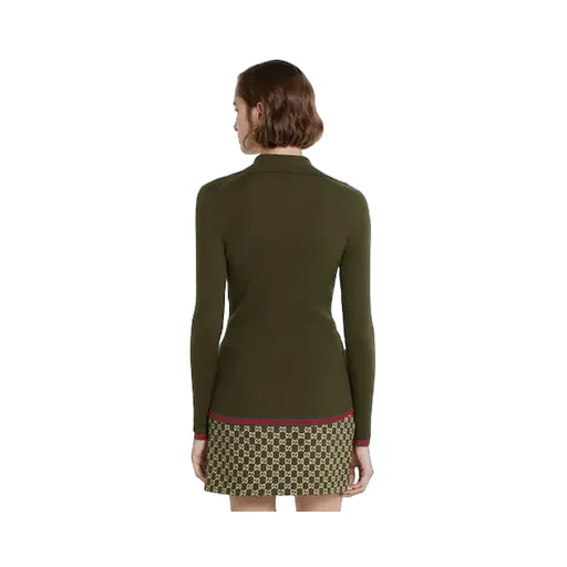 Cashmere Silk Top With Embroidery