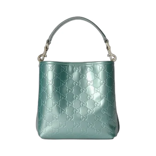Gg Emblem Small Bucket Bag