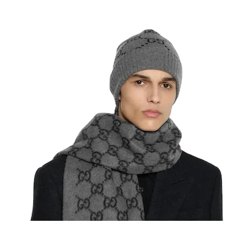 Gg Cashmere Hat