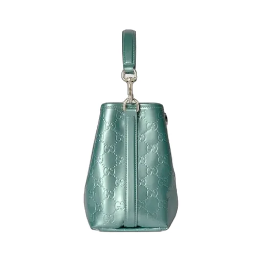 Gg Emblem Small Bucket Bag