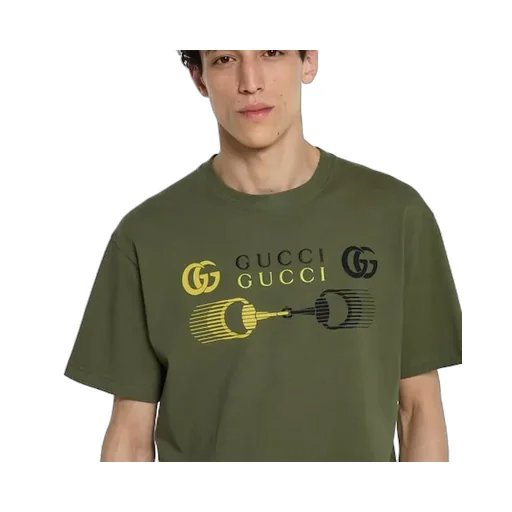 Printed Cotton Jersey T-Shirt