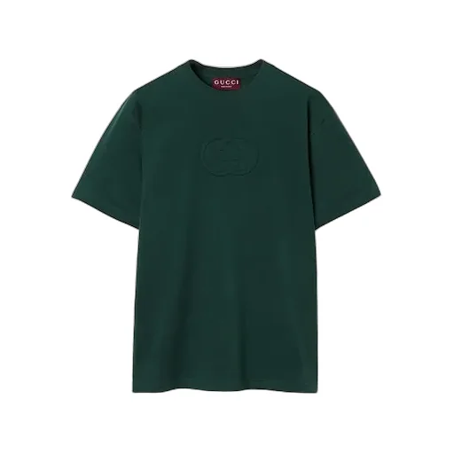 Cotton Jersey T-Shirt With Embroidery
