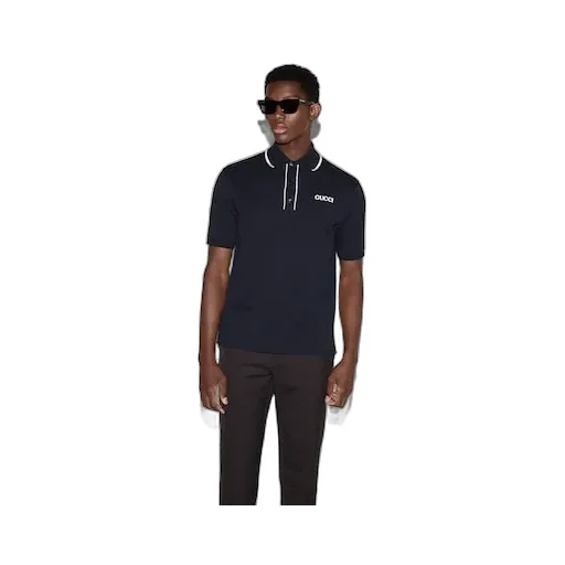Embroidered Cotton Piquet Polo Shirt