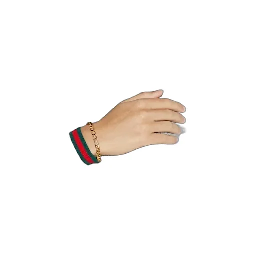 Gucci Script Chain Bracelet