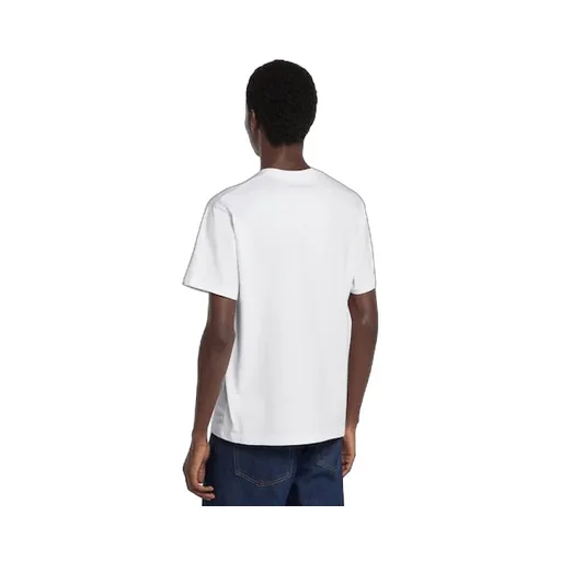 Cotton Jersey T-Shirt With Print