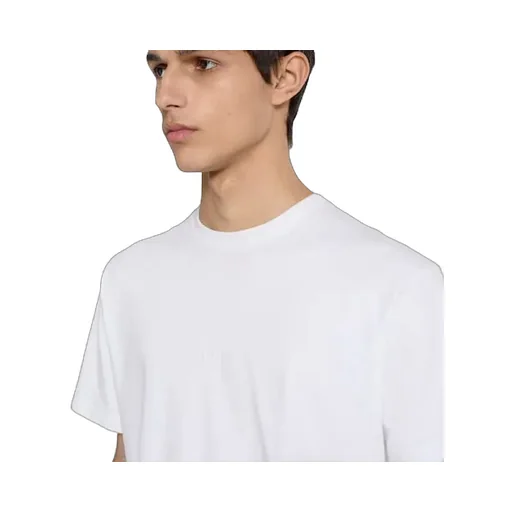 Cotton Jersey T-Shirt With Embroidery