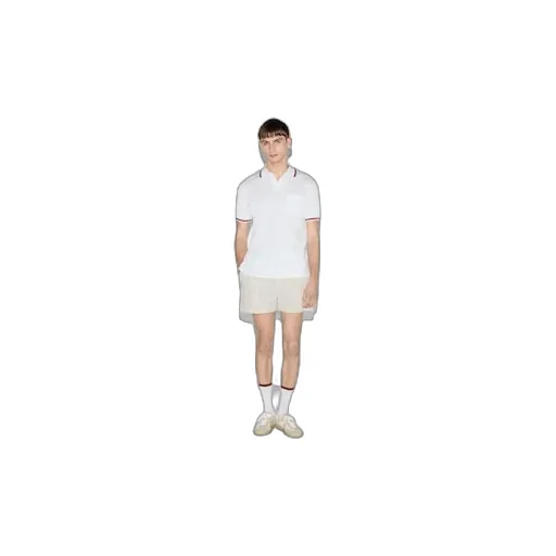 Cotton Polo Shirt With Embroidery
