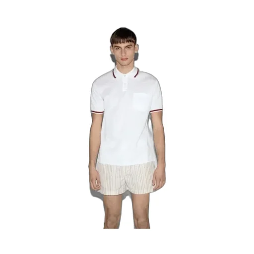 Cotton Polo Shirt With Embroidery