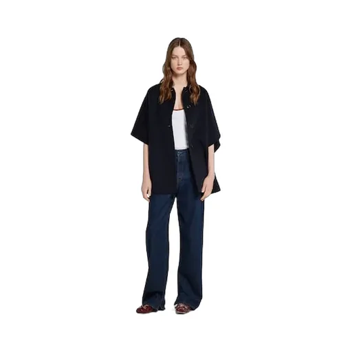 Reversible Wool Silk Coat