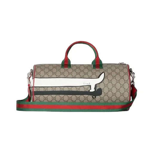 Children's Printed Gg Top Handle Bag
