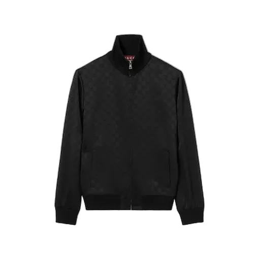 Gg Jacquard Zip Jacket