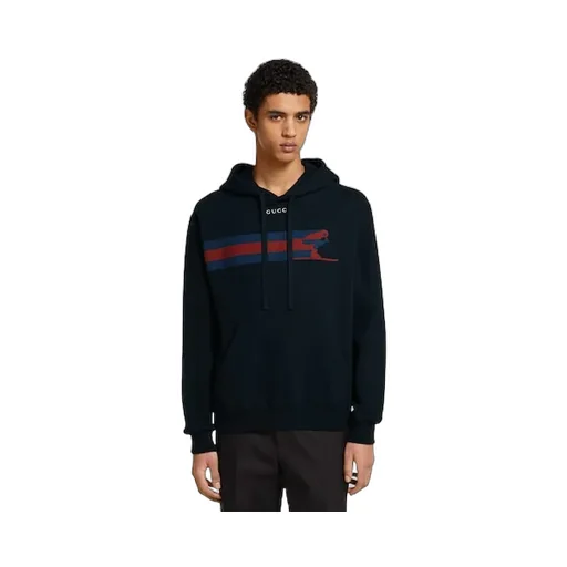 Cotton Jersey Sweatshirt With Print