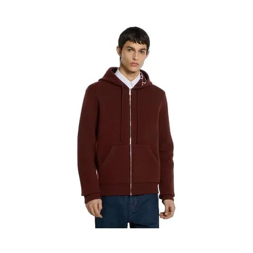 Reversible Wool Zip Jacket