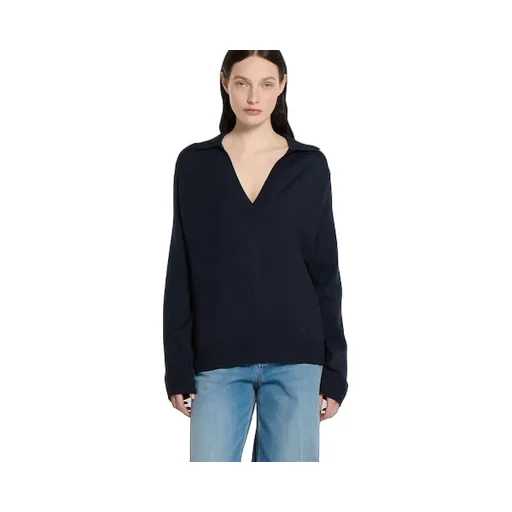 Extra Fine Wool Polo Top