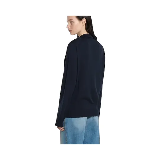 Extra Fine Wool Polo Top