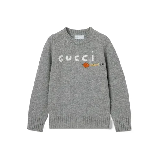 Children's Wool Sweater With Embroidery