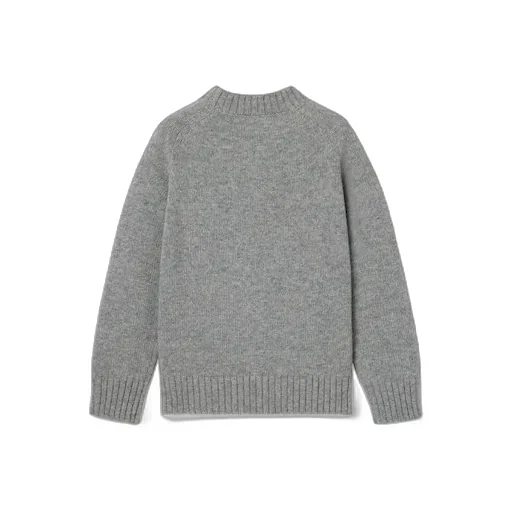 Children's Wool Sweater With Embroidery