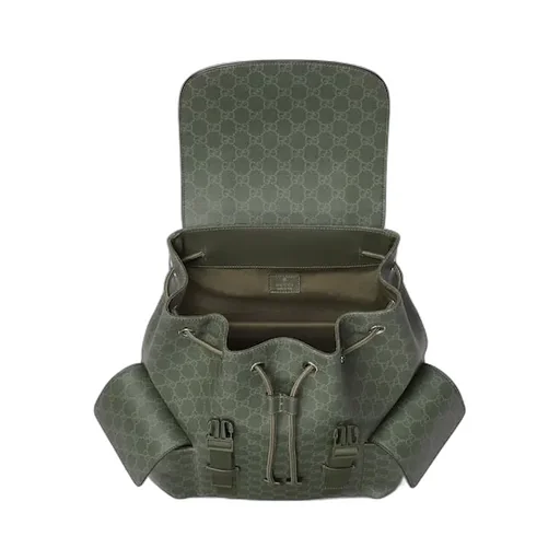 Gg Monogram Large Backpack
