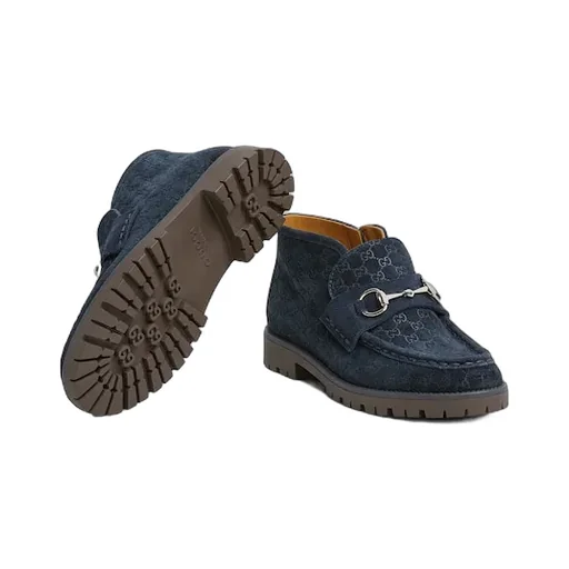Children's Horsebit Leather Boot