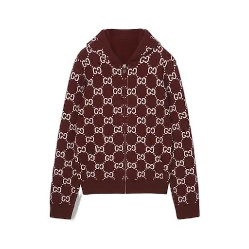 Reversible Wool Zip Jacket