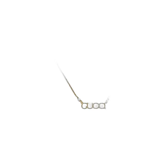 Gucci Script Necklace