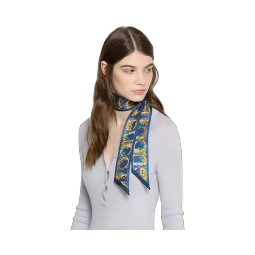 Printed Silk Twill Ribbon