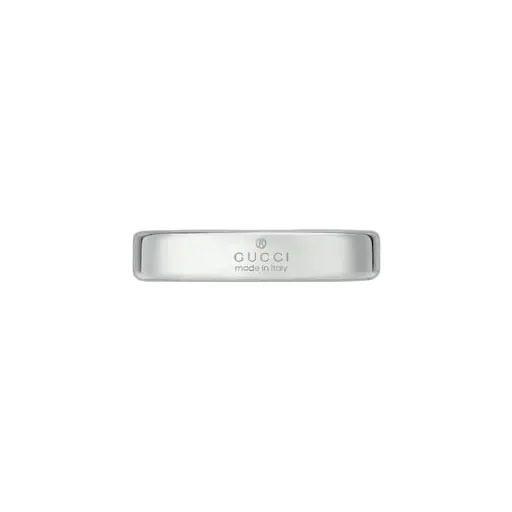 Diagonal Interlocking G Thin Ring