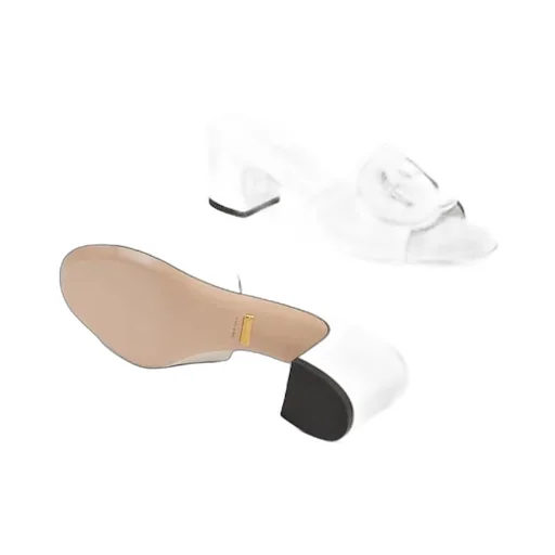 Slide Sandal With Interlocking G
