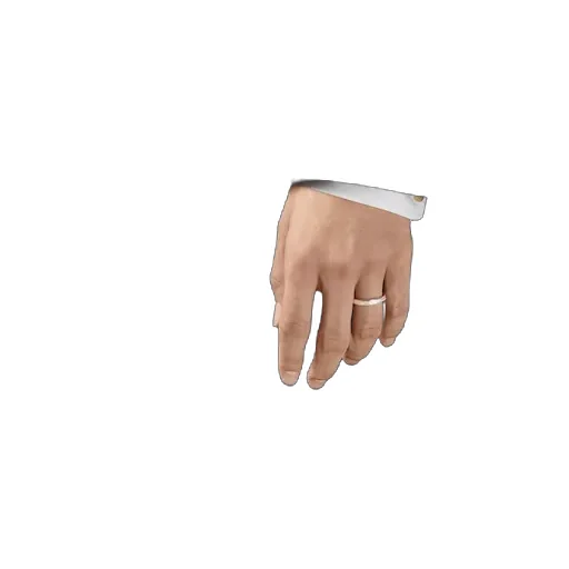 Diagonal Interlocking G Thin Ring