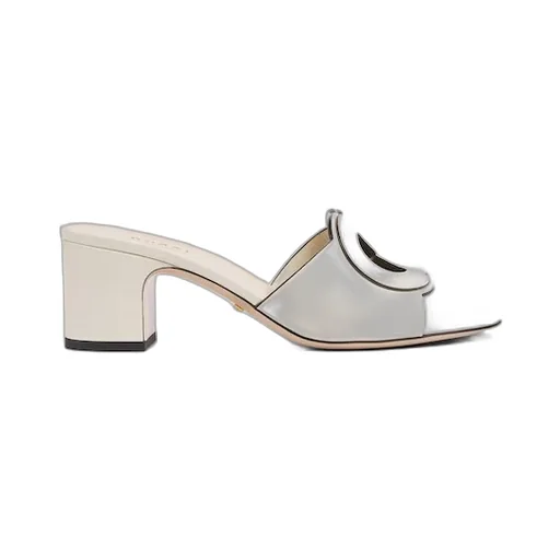 Slide Sandal With Interlocking G